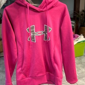 Under Armour women’s pink/camo hoodie